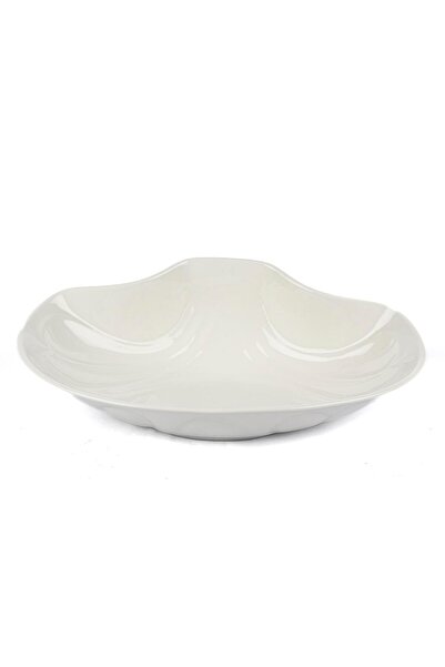 Mikasa Moor White Porcelain Bowl 41x28x13cm