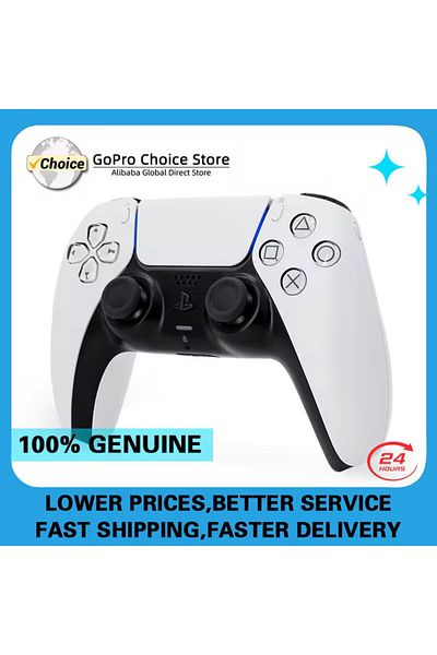 Choice White 100% Original Sony Ps5 Remote Controller Gaming Console Accessories Controller