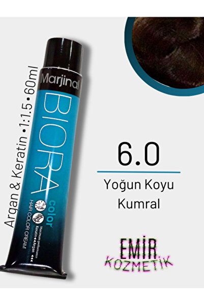 Marjinal Biora Saç Boyası - 6.0 Yoğun Koyu Kumral