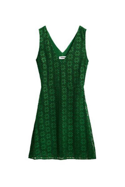 Desigual Women's Cocktail Dress 25SWVW53 Green