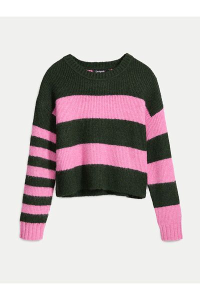Desigual Women's Sweater 24WWJF30 Pink