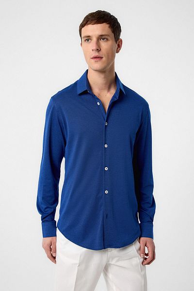 Antioch Indigo Slim Fit Men's Shirt