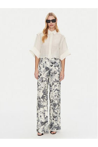 Simona Corsellini Women's Fabric Trousers P25CPPA00201 Colorful