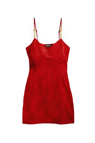 Desigual Women's Cocktail Dress 25SWVW85 Red