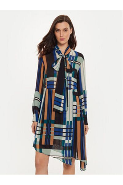 Sisley sisley Women's Shirt Dress 4YBMLV065 Colorful