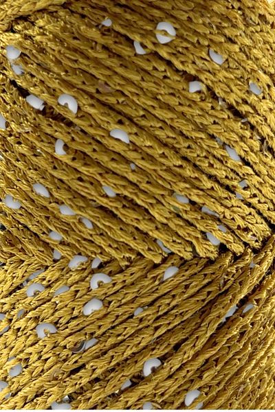 SENSY Paillette Sequin Polyester Macrame Thread Polyester Macrame Thread Supply Thread Sequin Bag Thread Gold