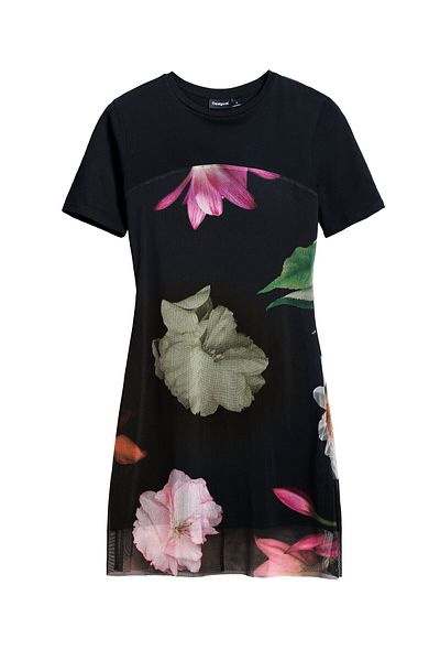 Desigual Women's Casual Dress 25SWVK14 Black