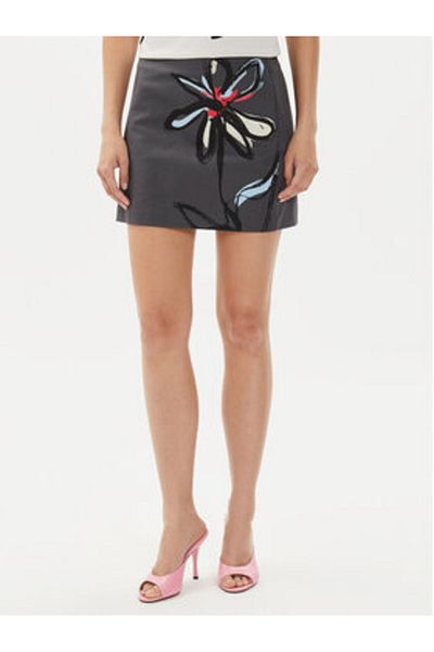 Desigual Women Mini Skirt 24WWFWX2 Gray