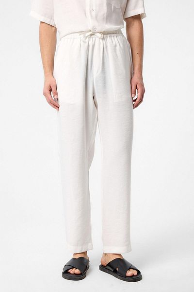 Antioch White Relaxed Men's Jogger Pants