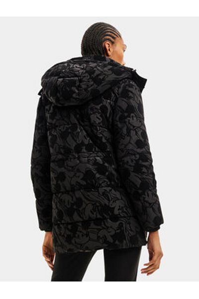 Desigual Women's Down Jacket 23WWEWB2 Black