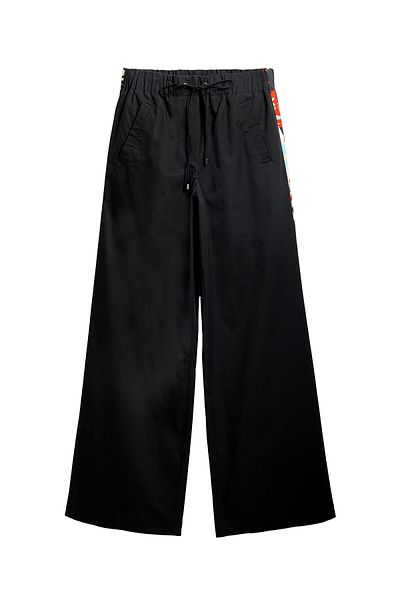 Desigual Women's Fabric Trousers 25SWPW19 Black