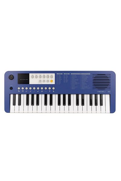 MEDELİ Mk1pu Electronic Organ For Kids, 37 Mini Keys, 100 Sounds, 100 Rhythms