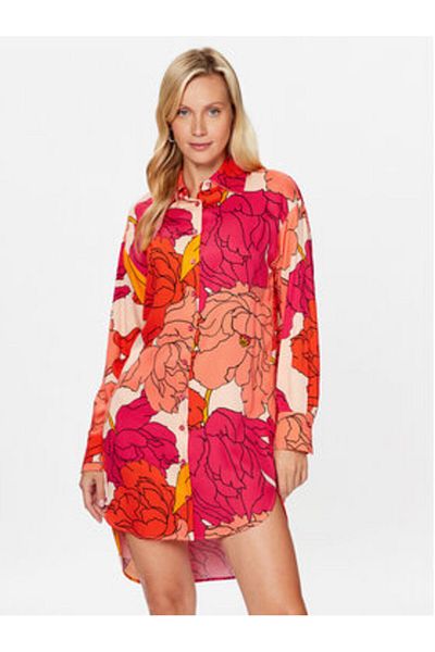 Sisley Women's Casual Dress 40NMLV03I Red