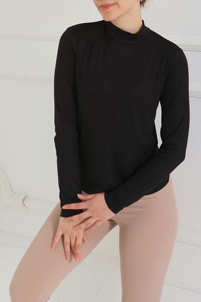 TOFİSA Long Sleeve Badi Black - 26823