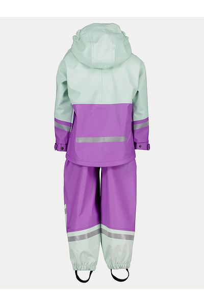 Didriksons Girl's Set Jacket and Jumpsuit 505290 Purple