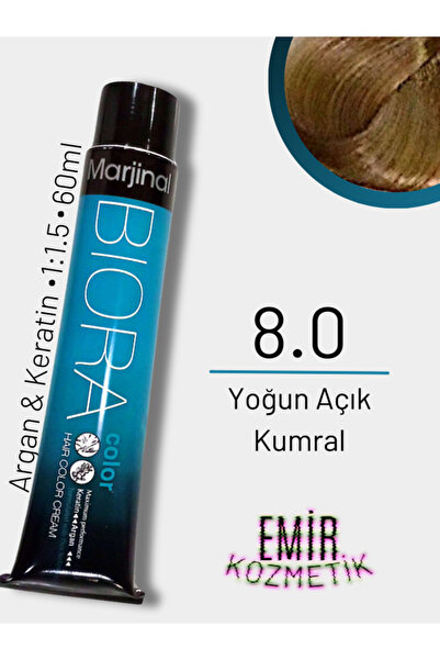 Marjinal Biora Saç Boyası - 8.0 Yoğun Açık Kumral