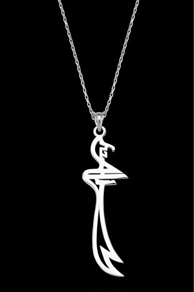 Takı Dükkanı Hz Ali Zülfikar Kılınçı Erkek Gümüş Kolye Kalın Zincirli msn22