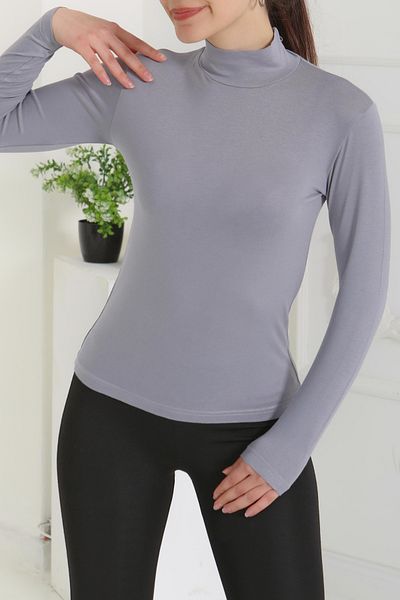 TOFİSA Long Sleeve Badi Gray - 26823