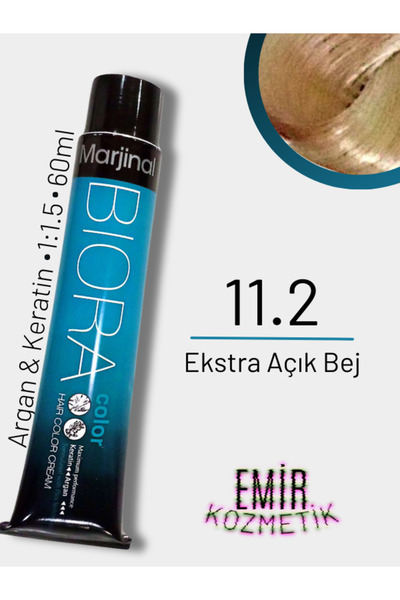 Marjinal Biora Saç Boyası - 11.2 Ekstra Açık Bej