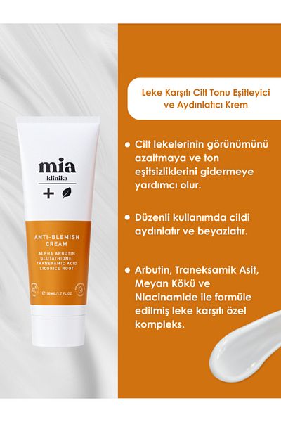 mia klinika Skin Whitening Blemish Cream That Helps Even Tone