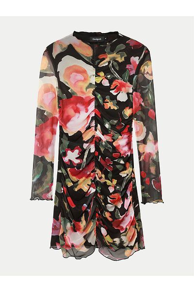 Desigual Women's Casual Dress 24WWVK47 Black