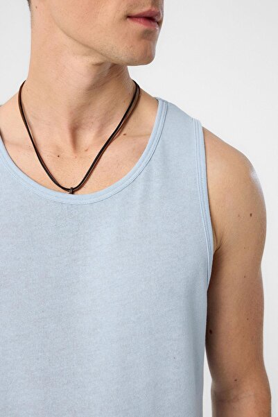 Antioch Baby Blue Basic Men's Undershirt