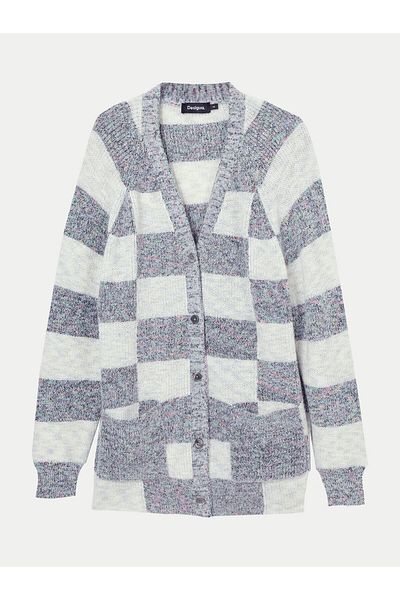 Desigual Cardigan de damă 24WWJF70 bej