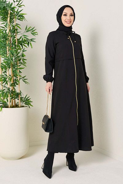 TOFİSA Zipper Cap Black - 27072