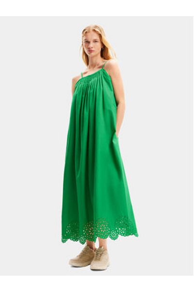 Desigual Women's Summer Dress 24SWVW21 Green