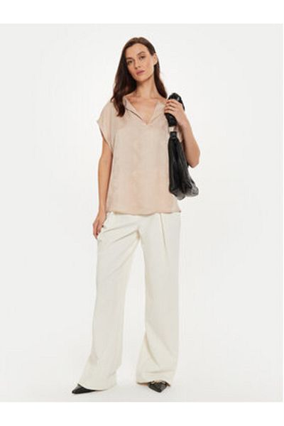 Sisley sisley Women's Blouse 57U5LQ07Q Beige