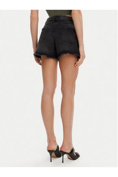 Silvian Heach Pantaloni scurți de blugi pentru femei GPP25123SH negri