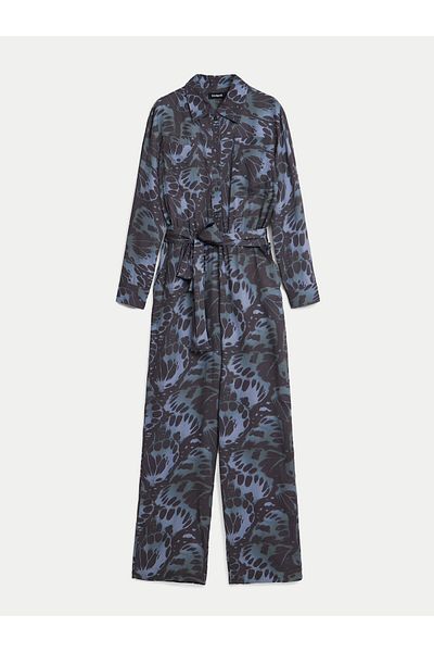 Desigual Women's Jumpsuit 24WWPW25 Gray