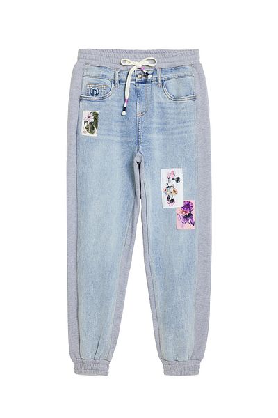 Desigual Blugi pentru femei 25SWDD72 albaștri
