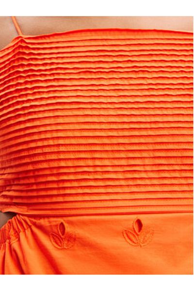 Desigual Women Summer Dress 24SWVW12 Orange