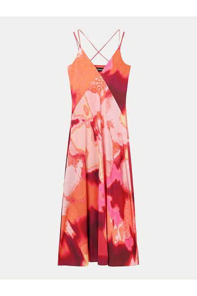 Desigual desigual Women's Summer Dress 24SWVK19 Pink