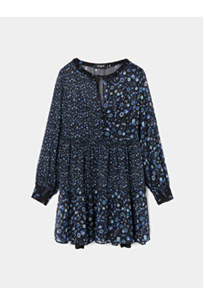 Desigual Rochie de vară pentru femei 24SWVW20 bleumarin