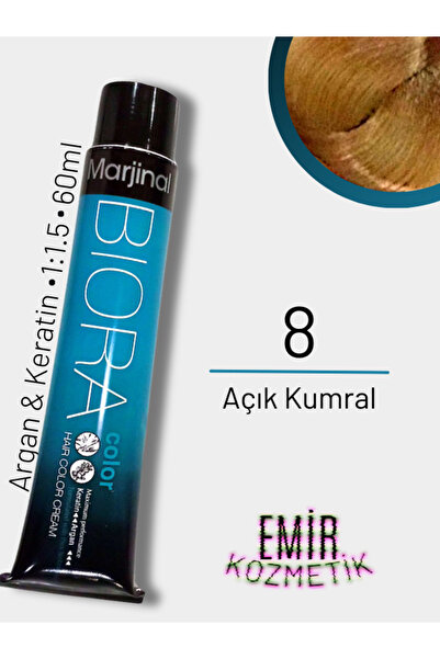 Marjinal Biora Saç Boyası - 8 Açık Kumral