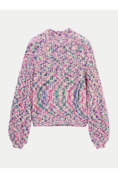 Desigual Women's Sweater 24WWJF72 Colorful