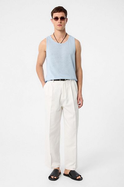 Antioch Baby Blue Basic Men's Undershirt