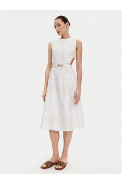 Silvian Heach Rochie casual pentru femei GPP25342VE albă