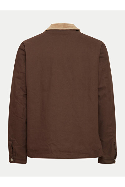 Solid Jachetă de tranziție pentru bărbați 21107829 maro