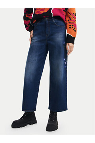 Desigual Blugi de damă 24WWDD18 bleumarin