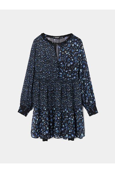 Desigual Rochie de vară pentru femei 24SWVW20 bleumarin