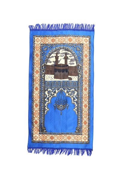 MANASEK Makkah Polyester Prayer Mat