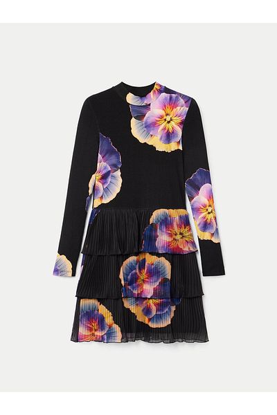 Desigual Women's Casual Dress 24WWVK34 Black