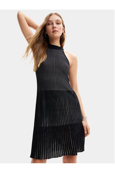 Desigual Women Summer Dress 24SWVF06 Black
