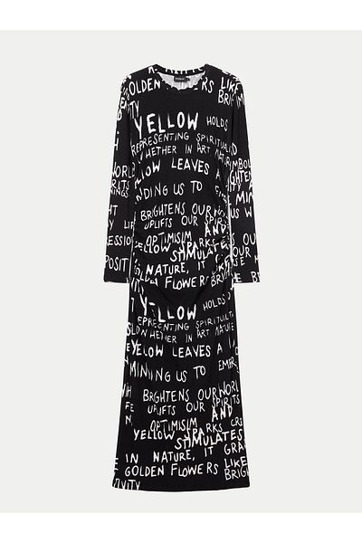 Desigual Women's Casual Dress 24WWVK45 Black