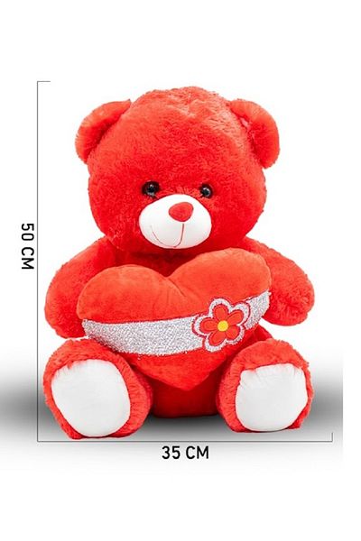 rexa Heart Caring Teddy Bear red Size 35CMX50CM