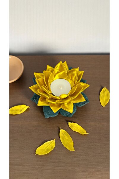 BKShape Flora Shine Lotus Çiçeği Mumluk