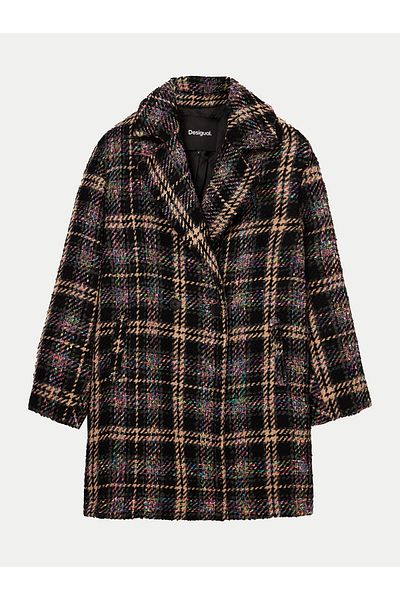 Desigual Women's Transitional Coat 24WWEWAW Brown